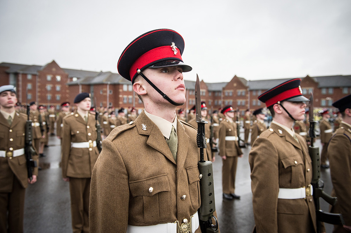 Army Foundation College passing out parade for new soldiers